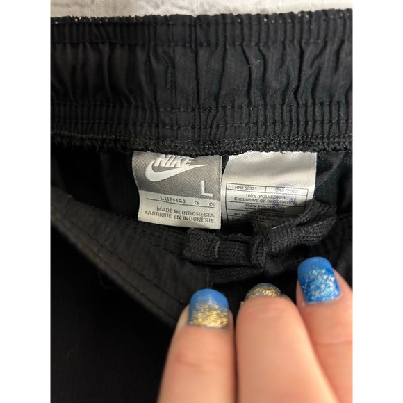 Women's Nike Wide Leg Track Pants. SZ L. - Picture 3 of 4